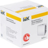 Выключатель одноклавишный IEK ВКО-21-00-П (на 2 модуля) ПРАЙМЕР белый - CKK-40D-VO2-K01